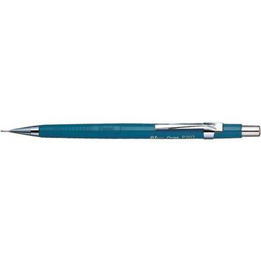 PENTEL Pencil retract. 0.7mm P207 - C blue with eraser