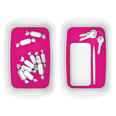 LEITZ MyBox vaschette da scrivania 52571023 bianco/pink