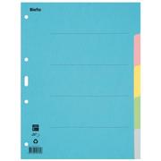 BIELLA Register cardboard colour A4 461405.00 5 pcs., plain 