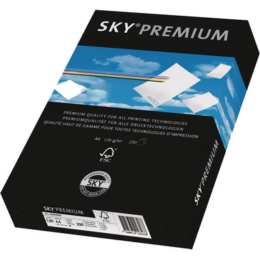SKY Premium Papier A3 88233203 120g, blanc 250 feuilles