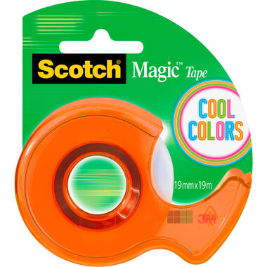 SCOTCH Dispenser Cool Color 19mmx19m 122-COL-EU 4 Farben ass.