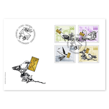 Special events, First-day cover Set (4 stamps, postage value CHF 4.00) on first-day cover (FDC) C6