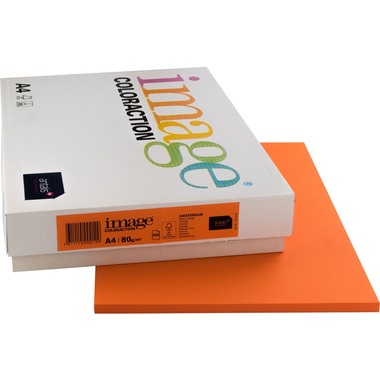 IMAGE COLORACTION Carta per copie Amsterdam A4 274570 orange, 80g 500 Blatt