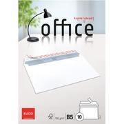 ELCO Enveloppe Office s / fenêtre B5 74495.12 100g, blanc 10 pcs. 