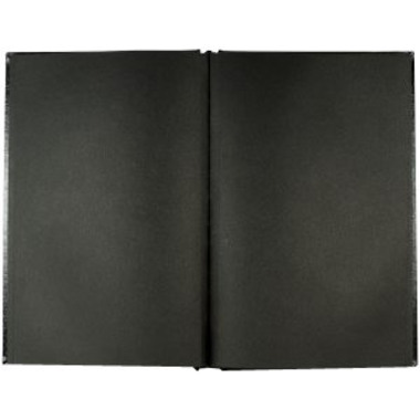 ROOST Premium Skizzenbuch A5 1628 192 Seiten, schwarz perforiert