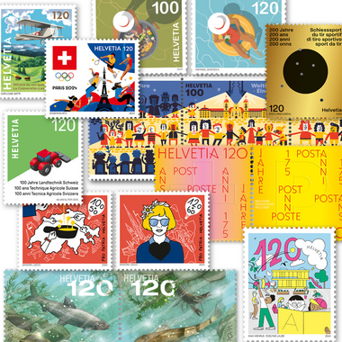Set emissione 2/2024 Set emissione 2/2024 con francobolli singoli, senza annullo