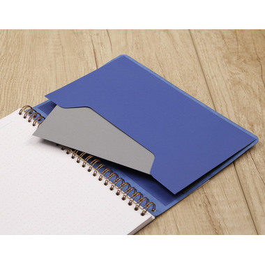 CLAIREFONTAINE AGE BAG MY.NOTES A4 783464C Libro spirale rigato blu 60 f