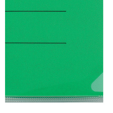 KOLMA Dossier Visa Script A4 59.660.01 verde, finestra 10 pezzi