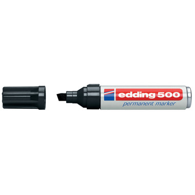 EDDING Permanent Marker 500 2-7mm 500BLI-1 schwarz Blister
