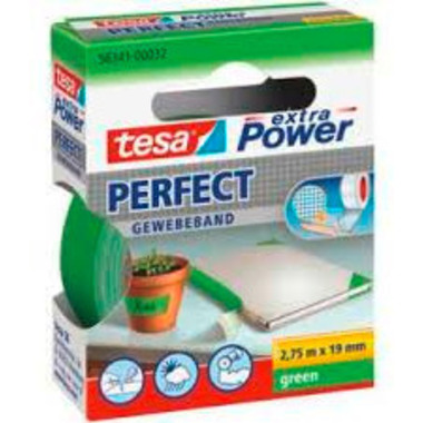 TESA Extra Power Perfect 2.75mx19mm 563410003 Ruban texitl. vert