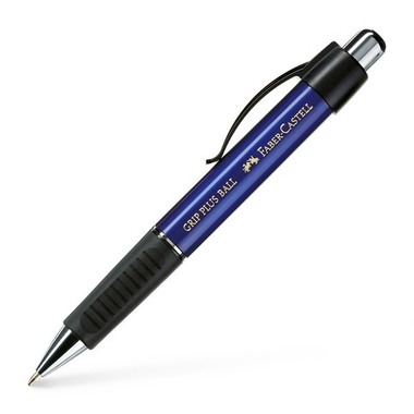 FABER-CASTELL Kugelschreiber 1407 0.7mm 140732 metallic-blau