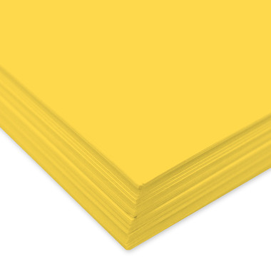 URSUS Carta per disegno a colori A3 2174013 130g, giallo scuro 100 fogli