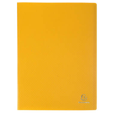 EXACOMPTA Livre présentation A4 8559E jaune 50 pochettes