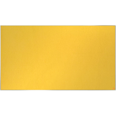 NOBO Tableau Feutre Impression Pro 1915432 jaune, 87x155cm