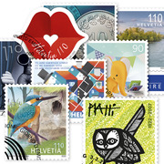 Set émission 1/2022 Set émission 01/2022 avec timbres isolés, oblitéré