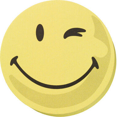 FRANKEN Cartes presentation smile UMZ 10 S1 positiv 9.5cm / jaune