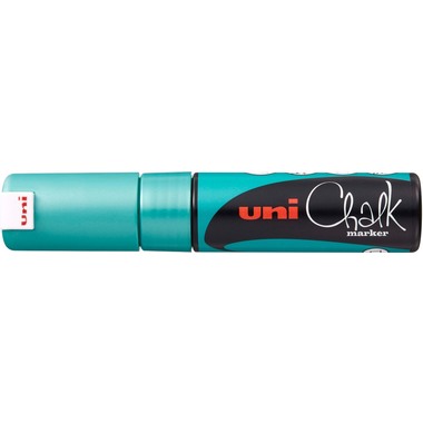 UNI-BALL Chalk Marker 8mm PWE-8K METALLIC GREEN Metallic vert