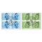 Set of blocks of four «75 years UNICEF» Set of blocks of four (8 stamps, postage value CHF 12.00), self-adhesive, cancelled