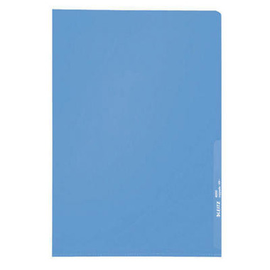 LEITZ Dossier PP A4 40000035 blu, 0,13mm 100 pezzi