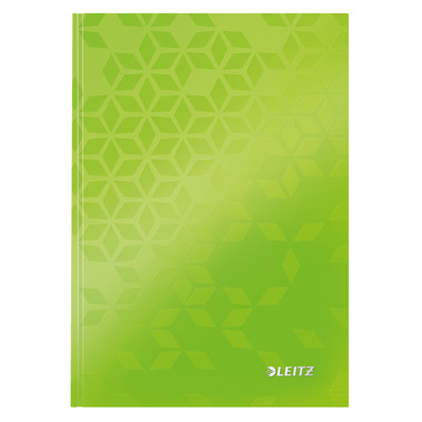 LEITZ Notizbuch WOW A5 4628-10-54 kariert, 90g grün