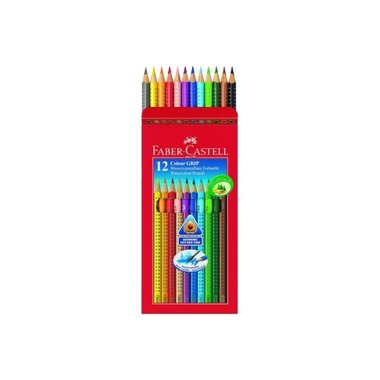 FABER - CA. Crayons colour GRIP 112412 12 couleurs