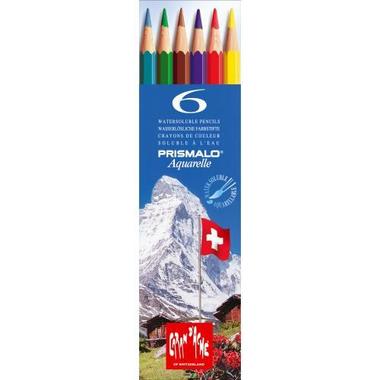 CARAN d'A Crayons de Couleur Prismalo 999.306 6 couleurs ass.