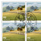 Stamps CHF 0.90 «Beverin Nature Park», Sheet with 10 stamps Sheet «Swiss Parks» of CHF 0.90, self-adhesive, cancelled