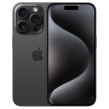 iPhone 15 Pro 5G (256GB, Black Titanium)