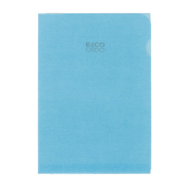 ELCO Cartelline Ordo A4 73696.34 trasparente, blu 10 pezzi