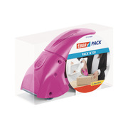 TESA Pack Dispenser 66mx50mm 511130000 Pack&#039;n&#039;go pink 