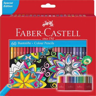 FABER-CASTELL Farbstifte Castle 111260 60er Set