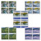 Set of blocks of four «Swiss river landscapes» Set of blocks of four (20 stamps, postage value CHF  40.40), self-adhesive, mint