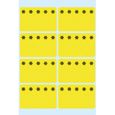 HERMA Etichette congelatore 26x40mm 3771 giallo 48 pezzi