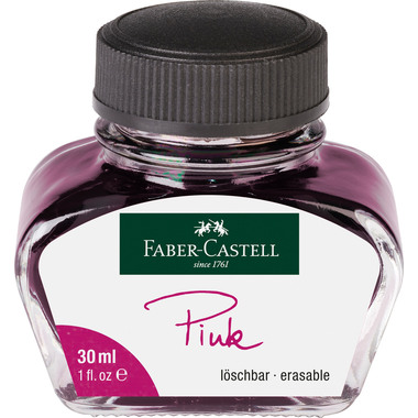 FABER-CASTELL Tintenglas 30ml 149856 pink