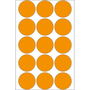 HERMA Etichette rontondo 32mm 2274 arancione 360 pezzi