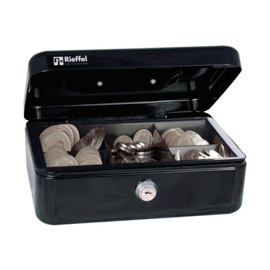 RIEFFEL Cash box Valorit VTGK2SCHW 7,7x20,7x15,7cm black