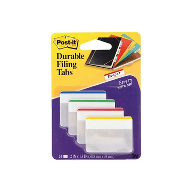 POST-IT Index Strong Filing 50.8x38mm 686F-1 4-col.ass./4x6 pezzi