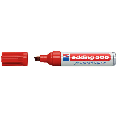 EDDING Permanent Marker 500 2-7mm 500-2 rot