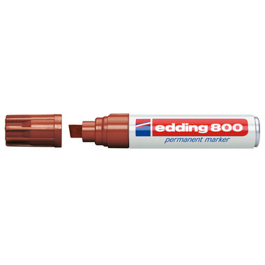 EDDING Permanent Marker 800 4-12mm 800-7 marrone