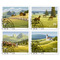 Timbres Série «Parcs suisses» Série (4 timbres, valeur d'affranchissement CHF 4.00), autocollant, oblitéré