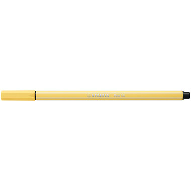 STABILO Stylo Fibre Pen 68 1-0mm 68/23 jaune claire