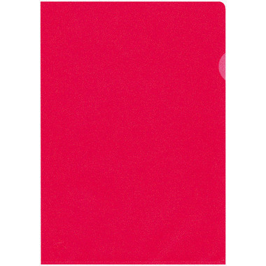 BÜROLINE Cartelline A4 620081 rosso, opaco 100 pz.