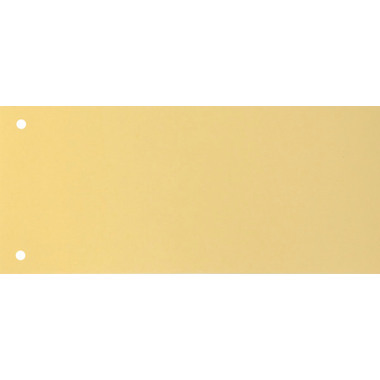 BIELLA Divisori cartone 2 fori 19919020U giallo, 24x10.5cm 100 pezzi