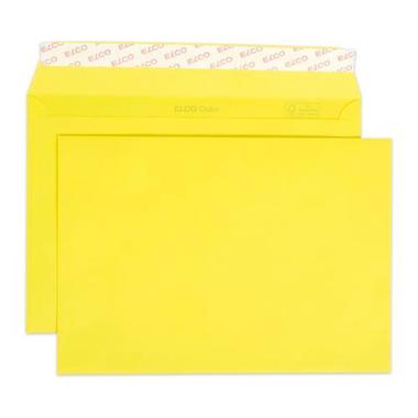 ELCO Enveloppe Color s / fenêtre C5 24084.72 100g, jaune 250 pcs.