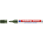 EDDING Permanent Marker 3000 1,5 - 3mm 3000 - 15 olivgrün 