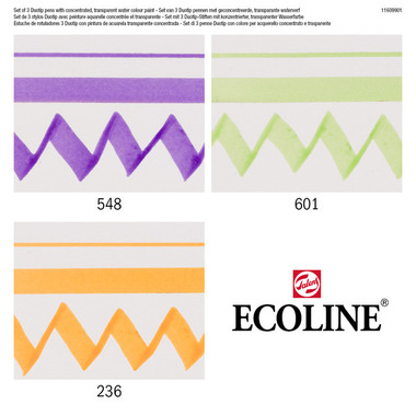 TALENS Ecoline Duotip Set 11609901 3 Sekundärfarben