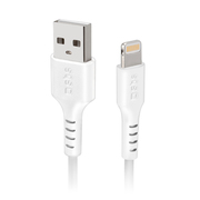 USB 2.0 Apple Lightning cable, 1 m, white 