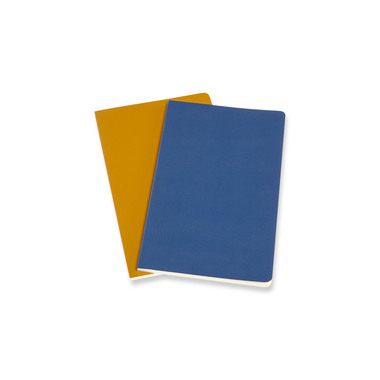 MOLESKINE Cahier 2x 21x13cm 620602 en blanc,lilac/rouge,96 p.