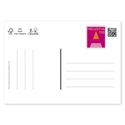 Cartoline postali preaffrancate Posta A 1.10 C6, retro bianco, confez. da 10