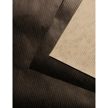 CLAIREFONTAINE Block Kraftpapier A4 975818C Braun/schwarz 60 Blatt